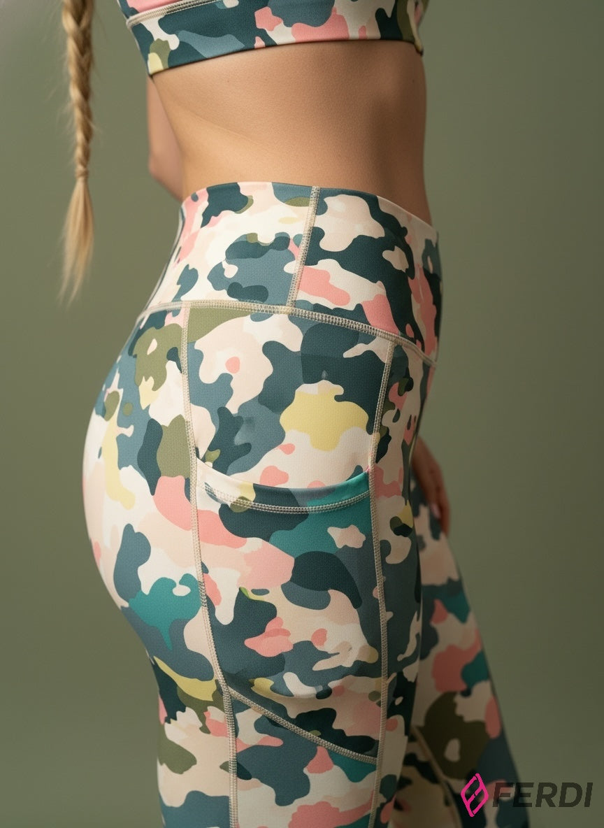 Set Deportivo 2 Piezas – “Urban Camo” | Elasticidad 4D + Suavidad Premium