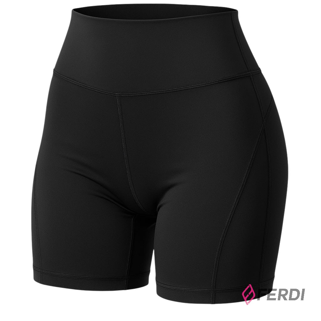 Short Deportivo Mujer Cintura Alta – Negro