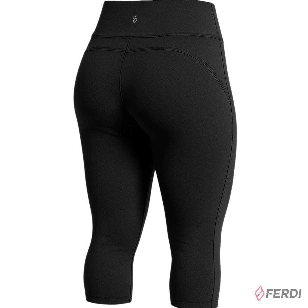 Capri Deportivo Mujer – Cintura Alta, Compresión Media