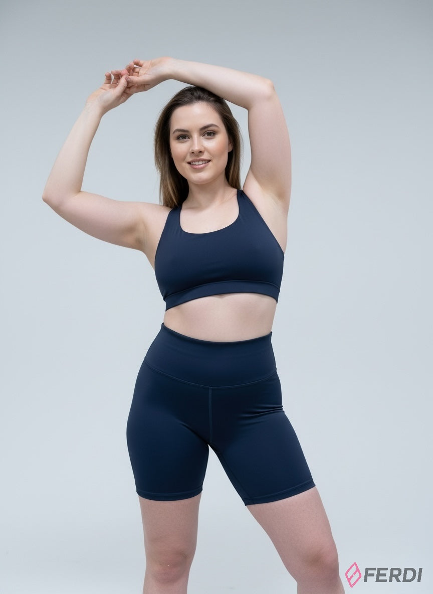 Conjunto Deportivo "Eclipse" - Rendimiento y Estilo en Azul Marino