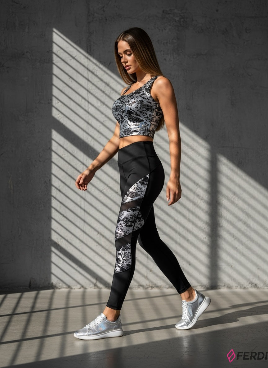 SET Deportivo Élite "Silver Snake" - Rendimiento y Estilo Inigualables